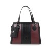 Bolsa Satchel con Monedero color Negro
