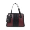 Bolsa Satchel con Monedero color Negro