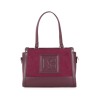 Bolsa Satchel Grande con Monedero color Rojo Tinto