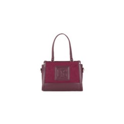 Bolsa Satchel Grande con Monedero color Rojo Tinto