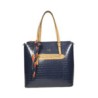Bolsa Satchel Look Animal Skin color Azul Marino