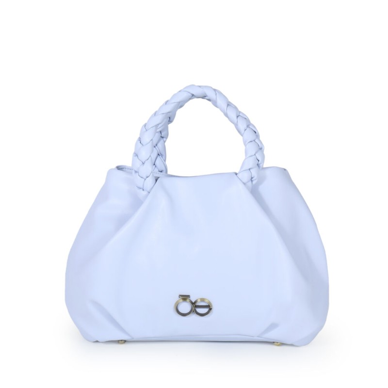 Bolsa Satchel Material Reciclado color Azul