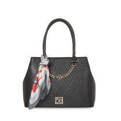 Bolsa Satchel Material Reciclado color Negro