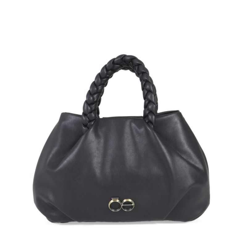 Bolsa Satchel Material Reciclado color Negro