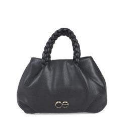 Bolsa Satchel Material Reciclado color Negro