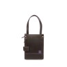 Bolsa Satchel Mini con Charm color Negro