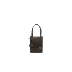 Bolsa Satchel Mini con Charm color Negro