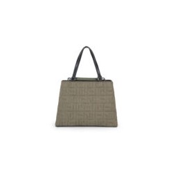 Bolsa Satchel Nylon Acolchada color Verde Olivo