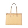 Bolsa Satchel Textura Alto Relieve color Camel
