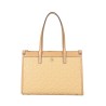 Bolsa Satchel Textura Alto Relieve color Camel