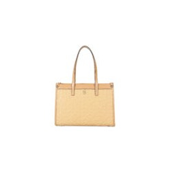 Bolsa Satchel Textura Alto Relieve color Camel