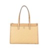 Bolsa Satchel Textura Alto Relieve color Camel