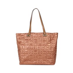 Bolsa Tote 3-en-1 Met?lica Dise?o acolchado color Tan