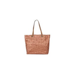 Bolsa Tote 3-en-1 Met?lica Dise?o acolchado color Tan