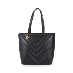 Bolsa Tote Acolchada color Negro