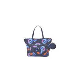 Bolsa Tote Acolchada con Monedero Multicolor