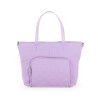 Bolsa Tote Acolchada en Monograma color Lila