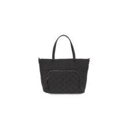 Bolsa Tote Acolchada en Monograma color Negro