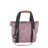 Bolsa Tote Chica Monograma Bordado con Charm color Morado