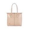 Bolsa Tote Cloe Look Animal Skin color Nude