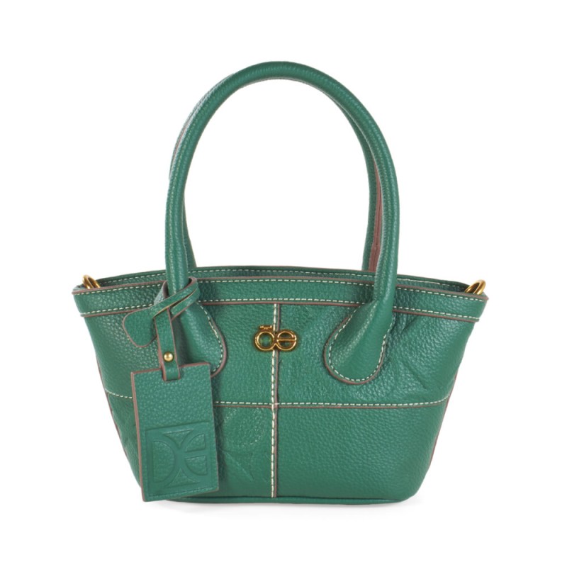 Bolsa Tote Cloe Mini Asas Intercambiables color Verde