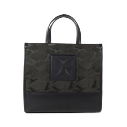 Bolsa Tote Grande Textil color Verde Olivo