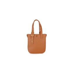 Bolsa Tote Hebilla Material Reciclado color Tan