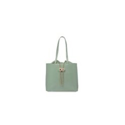 Bolsa Tote Look Glossy Jareta color Nude