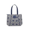 Bolsa Tote Monograma Estampado color Azul