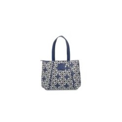 Bolsa Tote Monograma Estampado color Azul