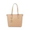 Bolsa Tote Monograma Troquelado color Nude