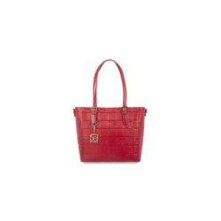 Bolsa Tote Monograma Troquelado color Rojo