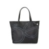 Bolsa Tote Nylon Monograma Estampado color Negro