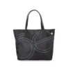 Bolsa Tote Nylon Monograma Estampado color Negro