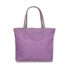 Bolso Tote Grande Material Nylon color Lila