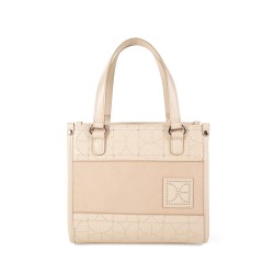 Bolso Tote Mediano color Beige