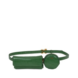 Cangurera Look Croco Multiusos color Verde