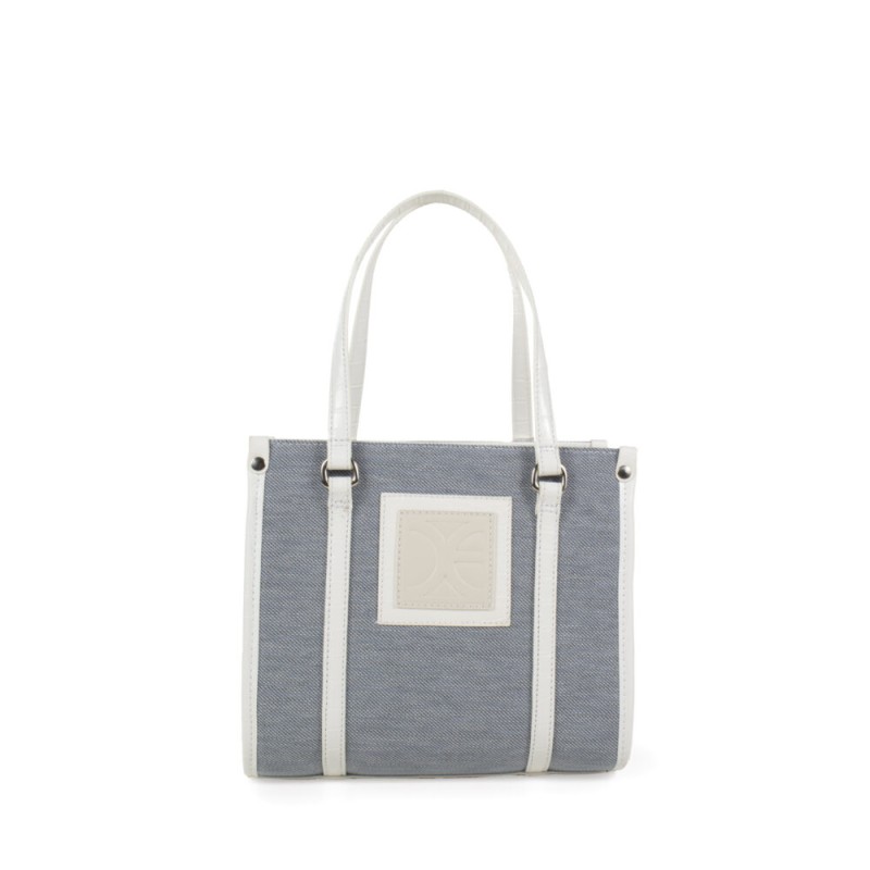 3 BOLSO CLOE O23 572 AZUL /TOTE MEDIANO