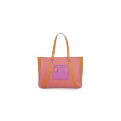 Bolsa Cloe Tote Monograma Estampado color Naranja