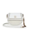 Bolsa Crossbody Acabado Tipo Mimbre color Blanco