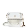Bolsa Crossbody Acabado Tipo Mimbre color Blanco