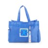 Pañalera Tote Nylon con Accesorios color Azul Eléctrico