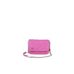 Bolsa Crossbody Acolchada Cloe By Agatha Ruiz de la Prada color Magenta