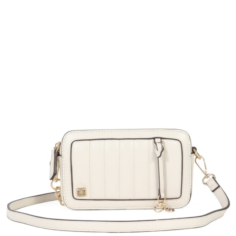 Bolsa Crossbody Acolchada color Beige