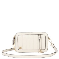 Bolsa Crossbody Acolchada color Beige