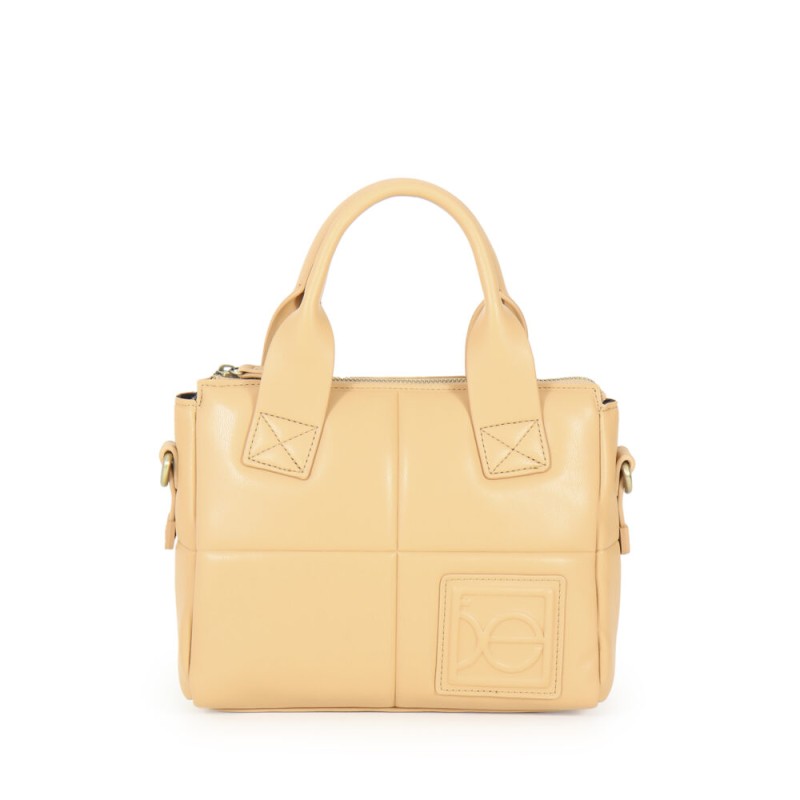 Bolsa Crossbody Acolchada color Camel
