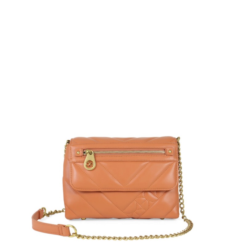 Bolsa Crossbody acolchada color Naranja
