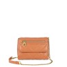 Bolsa Crossbody acolchada color Naranja