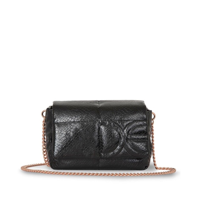 Bolsa Crossbody Acolchada color Negro