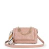Bolsa Crossbody Acolchada con Mascada color Rosa